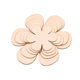 Home Decoration Handmade DIY Shaped Wood Chip Love Square Round Wood Geometric Wood Chip Laser Cutting
