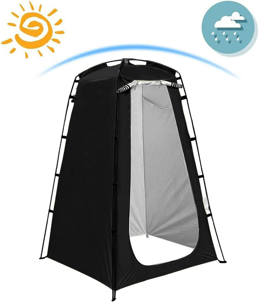 2025 Cross-Border Popular Outdoor Toilet Tent Portable Bathing and Changing Shower Changing Cover Camping Camouflage Tent