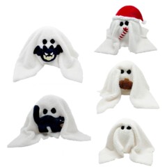 クロスボーダー热い贩売Gus the Ghost with Pumpkinハロウィーン幽霊ぬいぐるみ抱き枕人形