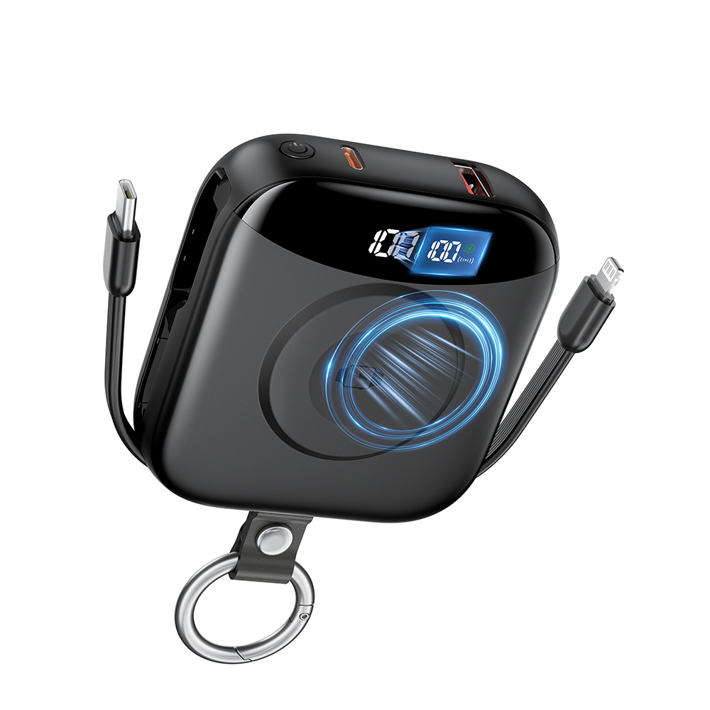 Batería Portátil Inalámbrica Magnética de PVC, Silicona y ABS, Carga Rápida, para Teléfonos y Relojes image 6