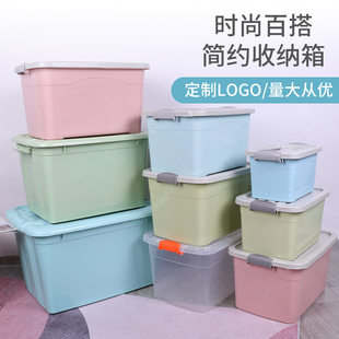 Big plastic transparent toy, handheld storage box for auto, increased thickness