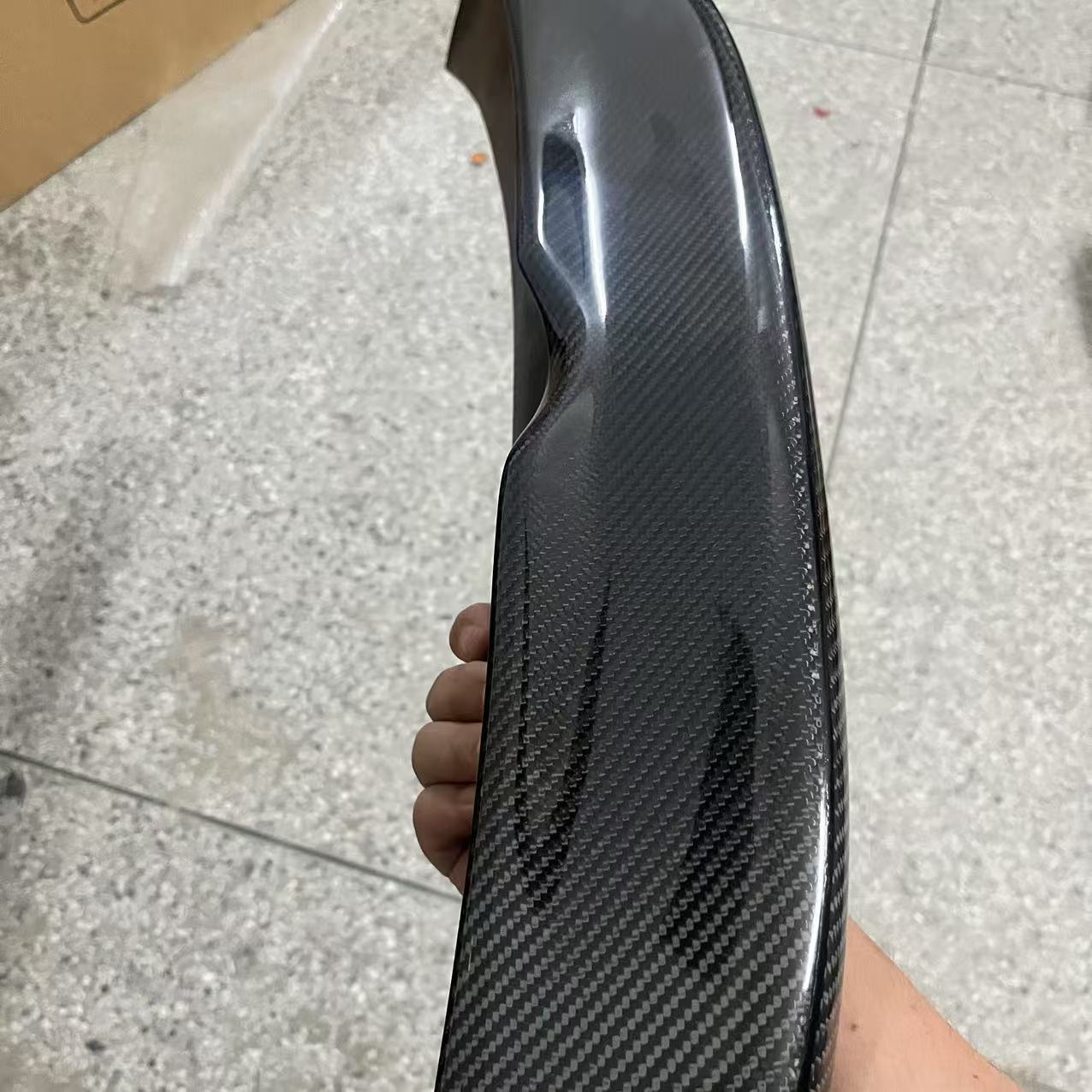 Suitable for 16-24 Year Mazda Max-5 Carbon Fiber Rear Wing Adhesive Type Rear Wing Mx-5 Carbon Fiber Rear Wing