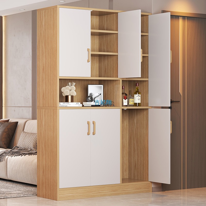 Shoe Cabinet for Home Use, Modern and Simple, with Heightened Entrance, Large Capacity, Integrated Wall-Mounted Storage Cabinet, Entryway Cabinet