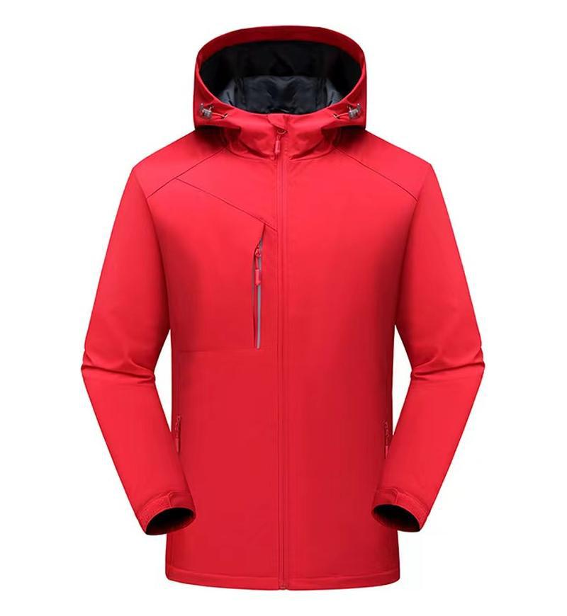 Invierno de algodón cálido de terciopelo ropa de asalto casual de moda para hombres al aire libre ropa de algodón impermeable a prueba de viento impresión