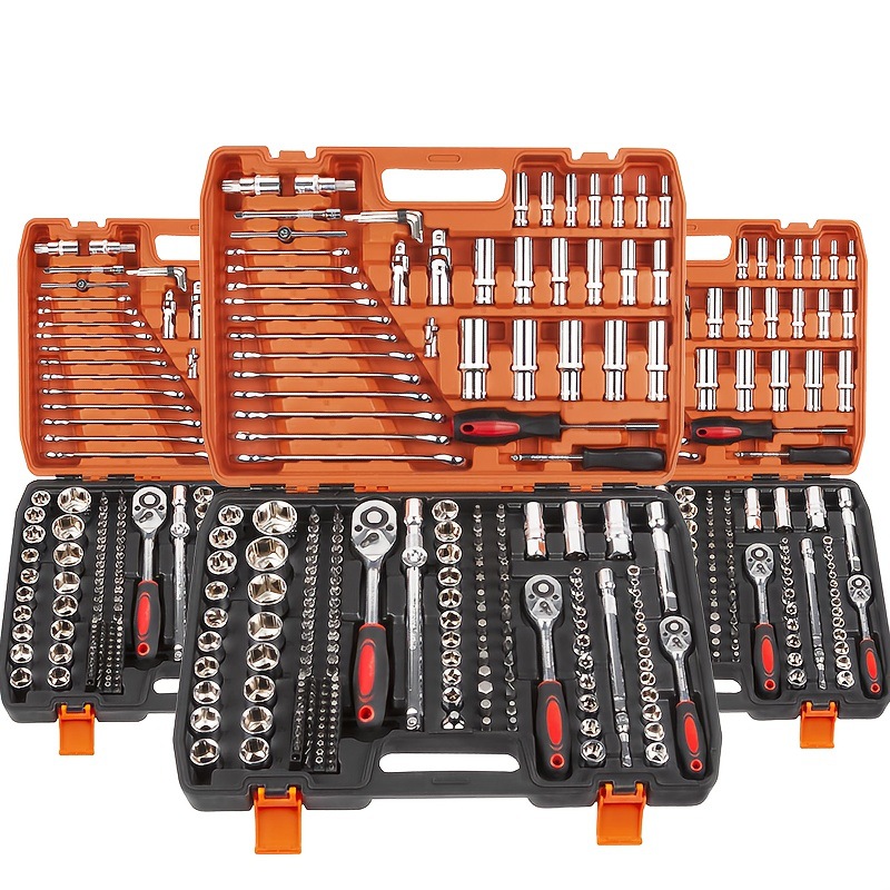 2025新款跨境代发46/151/216件家用机械工具1/2跨境代发