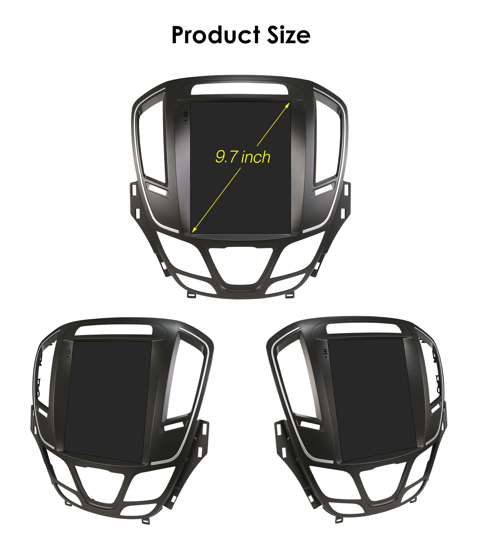 9.7inch Suitable for 2014-2018 Buick Regal/Opel Insignia Car-Mounted Vertical Screen Android Navigation Gps