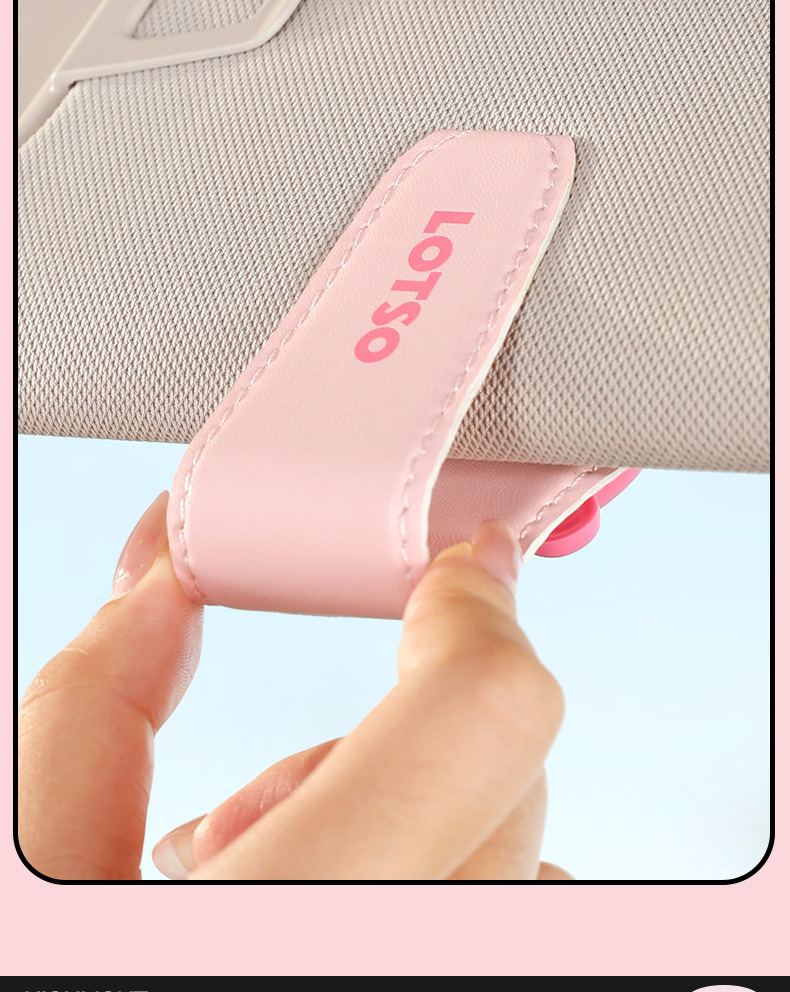 Mickey and Minnie Car Glasses Holder Multifunctional Car Sun Visor Driver's Glasses Case Car Sunglasses Clip for Hanging Glasses