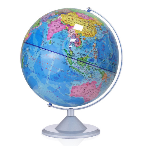 Teaching globe 32cm large for junior high school students, high school students, clear and high-definition, originally listed for business recruitment.