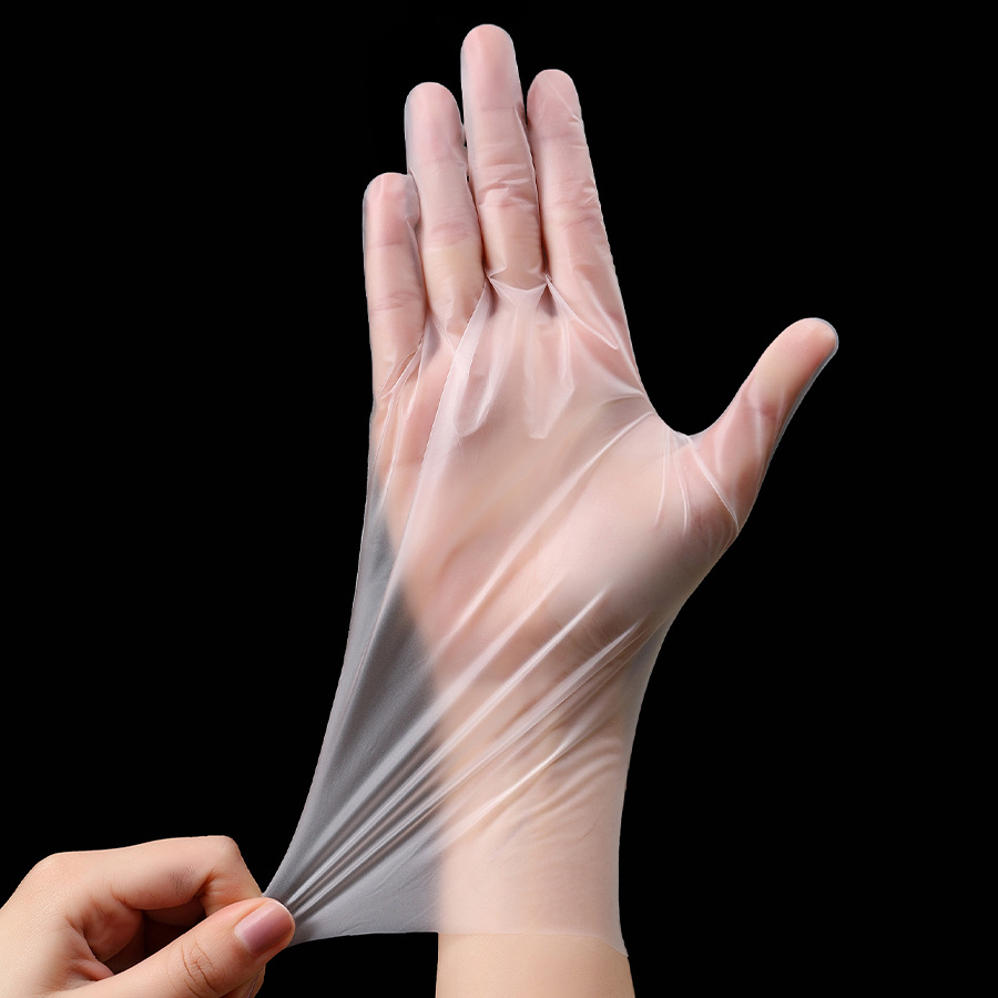 一次性手套TPE耐用厨房加厚家用餐饮美发食品级洗碗烘培塑料手套|ms