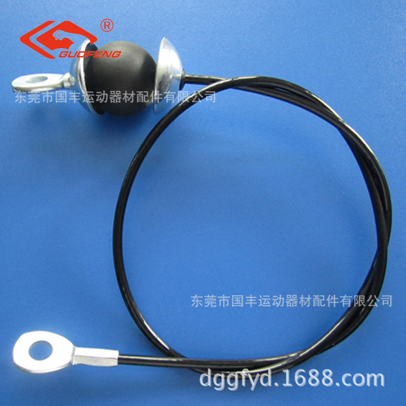 Equipo de ejercicios cuerda de alambre de acero recubierto de pegamento entrenador integral cuerda de alambre de acero equipo deportivo resistente al desgaste cuerda de acero gruesa