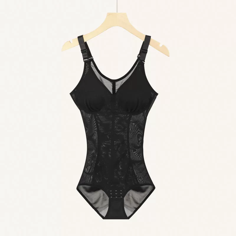 Corrective Bodysuit Wireless Bra Top with Removable Cups, Seamless Shaper, Sizes S–XXXL