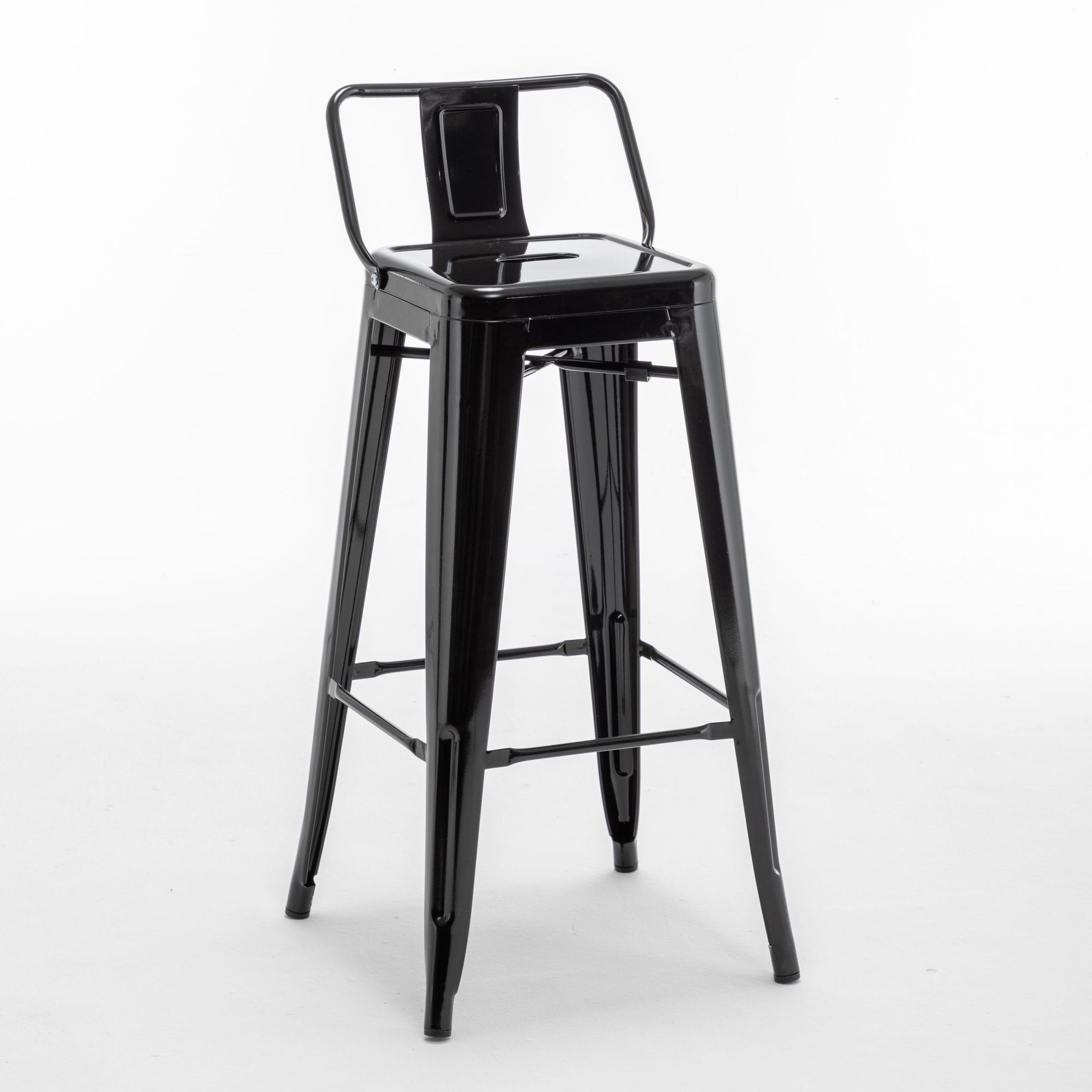 Sillas de bar metálicas y taburetes altos de hierro forjado, venta al por mayor image 17