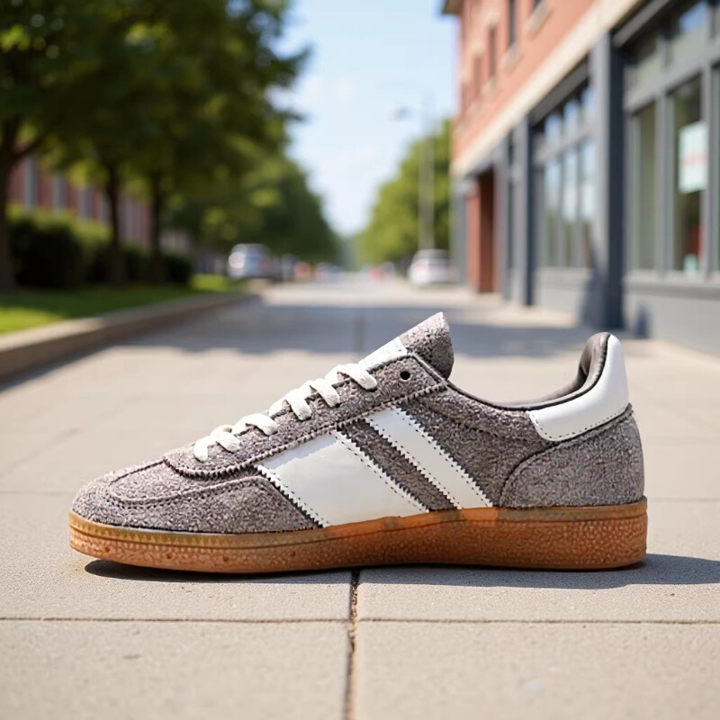 Campus Versatile Blue and Pink Fashion Casual Strawberry Bear Sneakers for Men and Women, Lightweight and Breathable White Sneakers