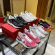 Warren's New Men's Shoes Casual Shoes Platform White Shoes Lovers Shoes Lace and Mesh Fabric Sneakers