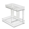 New transparent double-layer storage rack