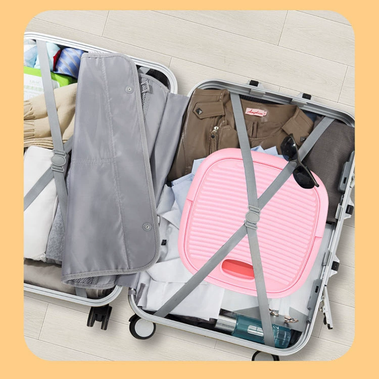 Mini foldable washing machine portable dormitory home baby underwear sock cleaner full semi-automatic washing machine