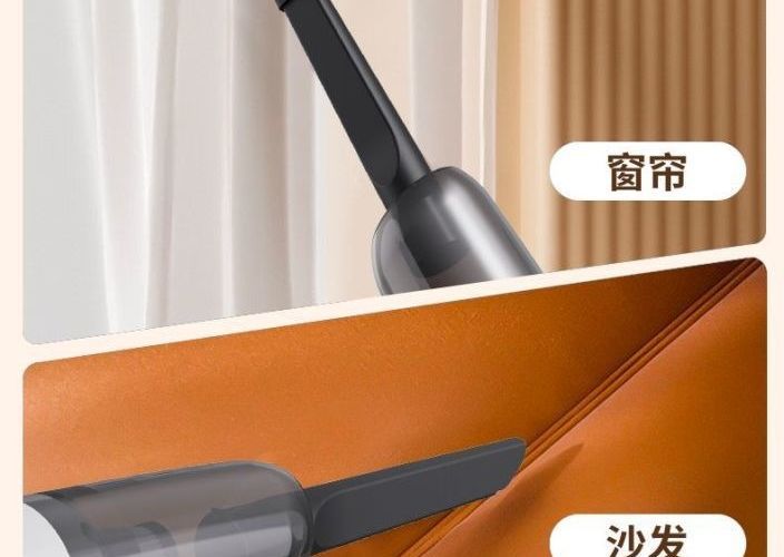 All-in-one pet vacuum cleaner, wireless, ultra-quiet, powerful, suitable for car and home use, with strong suction, new model for removing mites