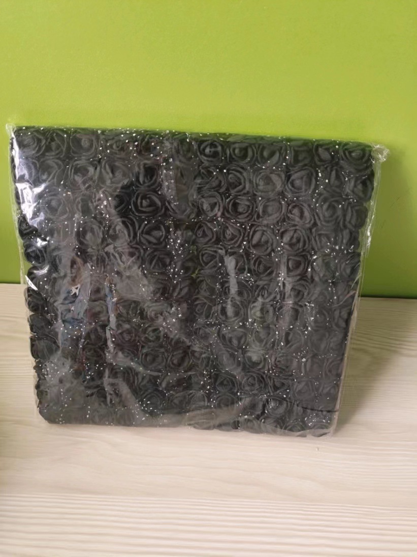 Suministro 2,5 cm PE flor caja de dulces con accesorios de hilo de espuma flor multicolor DIY Garland material flor Accesorios