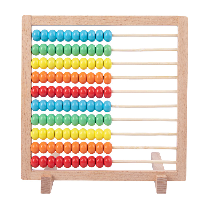 Ventas directas de la fábrica Haya tablero dibujo estante cálculo kindergarten contador Escuela Primaria adición y resta niños Iluminación matemáticas enseñanza ayudas
