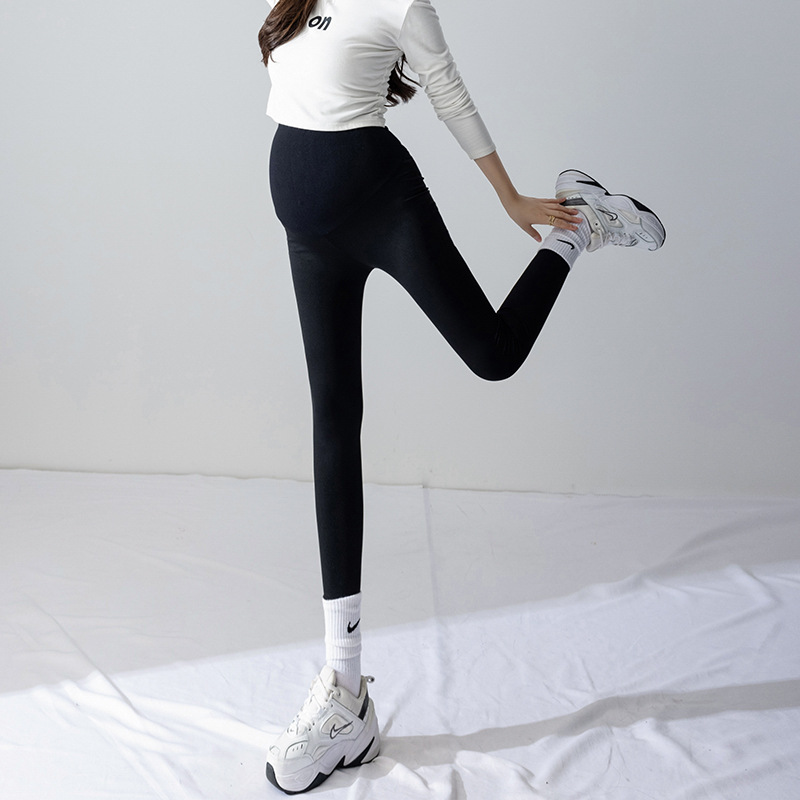 Maternity pants for autumn outerwear, shark pants for spring and autumn, Barbie leggings for autumn and winter, padded and thick for autumn and winter clothing