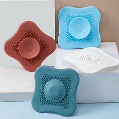 Flying saucer type press floor drain, sewer, insect-proof and odor-proof floor drain cover, toilet silicone wash basin, thickened drain