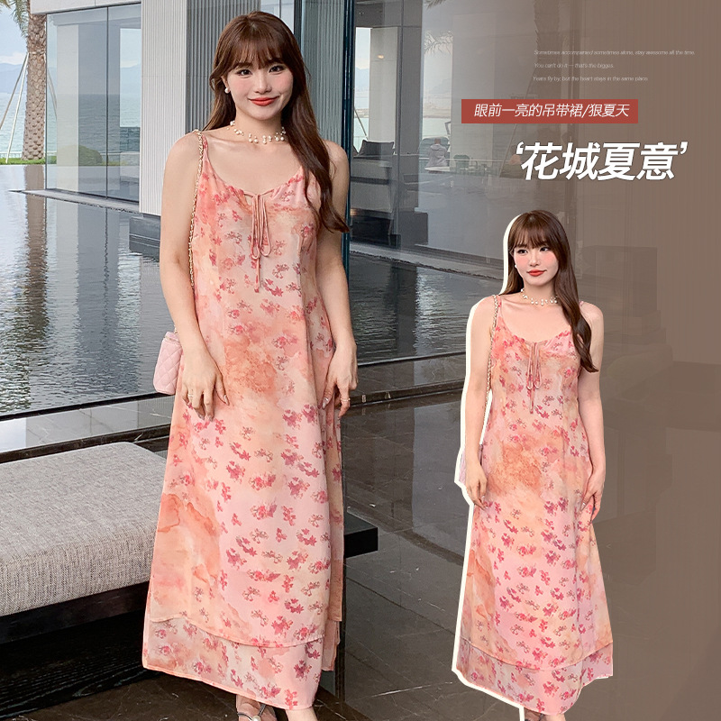  夏  XL-5XL 大きいサイズ ワンピース