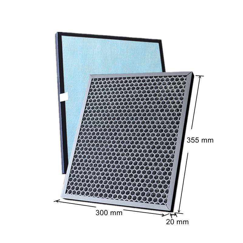 适配日立空气净化器EP-A3000 A5000 A5100C过滤网除甲醛PM2.5滤芯