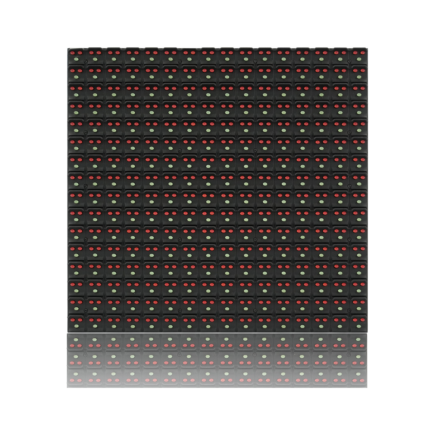 �����ˮP16��ͨ��ģ��˫ɫled������ʾ�����������