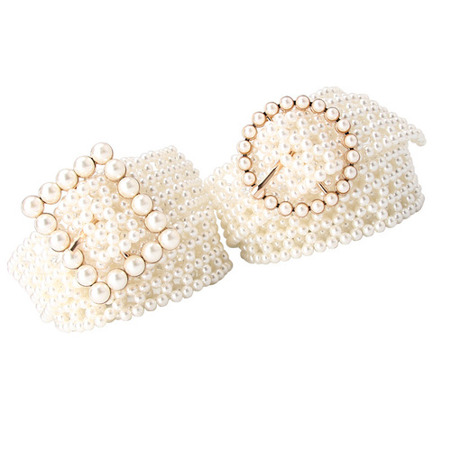 Women's Pearl Belt Korean Style Beaded Dress Waist Chain Fashionable Elegant Simple Belt Wholesale