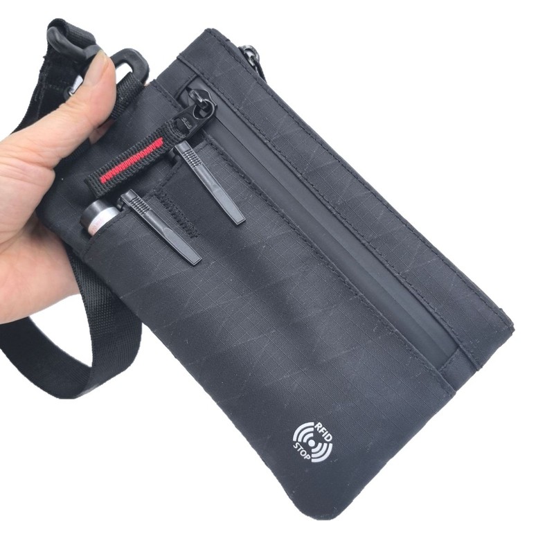 Amazonの人気のrfid小銭入れ携帯電話バッグ盗難防止カードスワイプバッグx-pac大型トラベルハンドバッグキーバッグ|undefined
