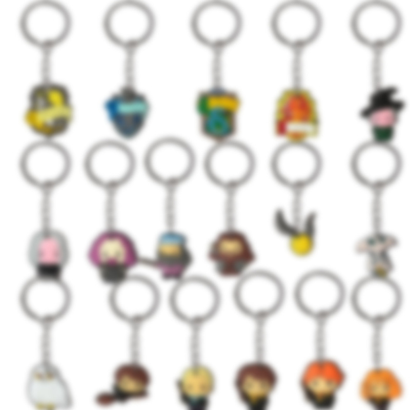 Harry Pvc Soft Rubber Keychain Gift Pendant Keyring Cartoon Keychain Key Chain Backpack Pendant