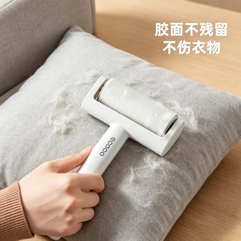 헤어 스티커 롤러 찢어지기 쉬운 롤러 브러쉬 의류 헤어 스티키 롤러 머리 제거 실린더 헤어 브러시 교체 롤 종이 스티커 헤어 아티팩트