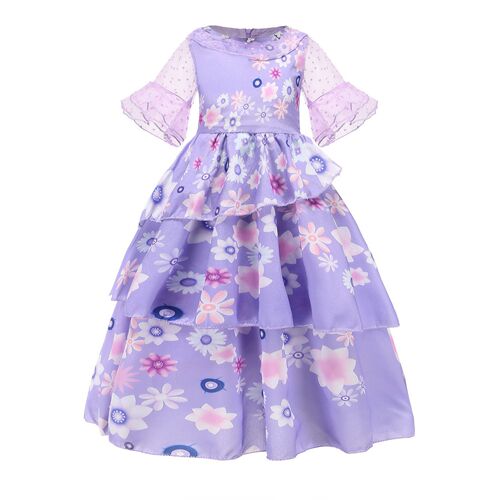 Full House Encanto Mirabell Girls Princess Dress Isbela Foreign Trade Dropshipping