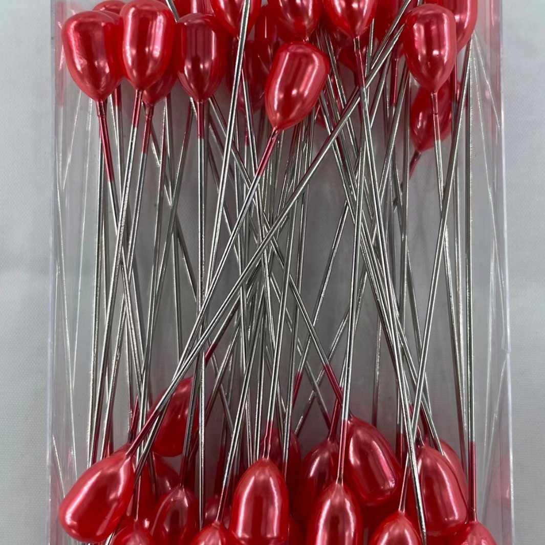 Venta directa de fábrica 6*9*65mm color en forma de pera aguja de posicionamiento de ropa 50 piezas