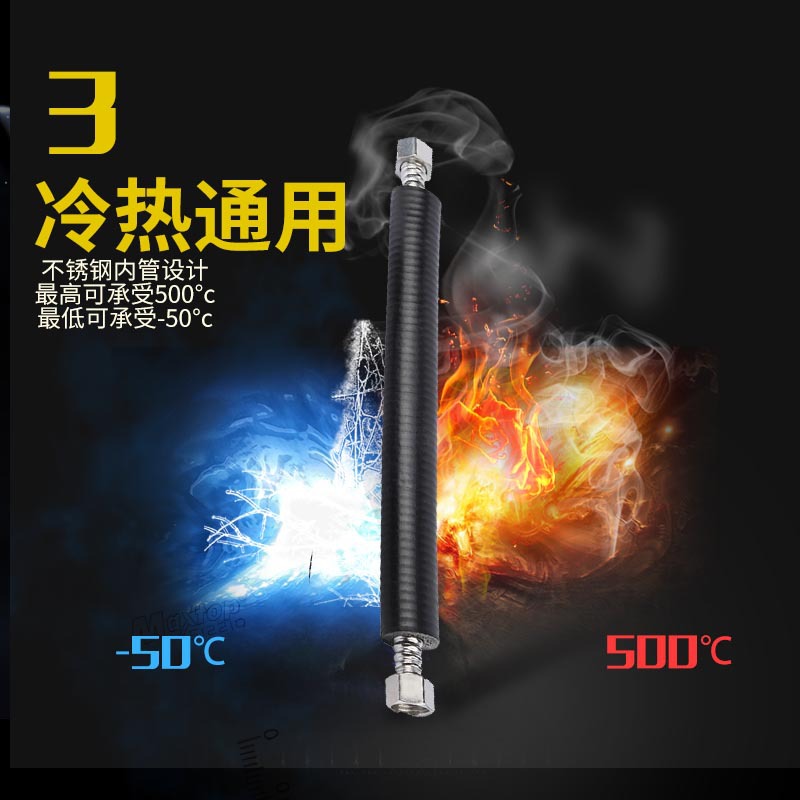 304 stainless steel corrugated pipe 4/6 inch insulation pipe wall-mounted solar integrated anti-freeze high-pressure explosion-proof upper water supply pipe
