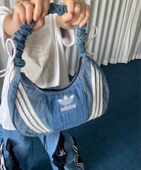 牛仔风大容量经典运动挎包2025新款云朵包包女时尚手提单肩包