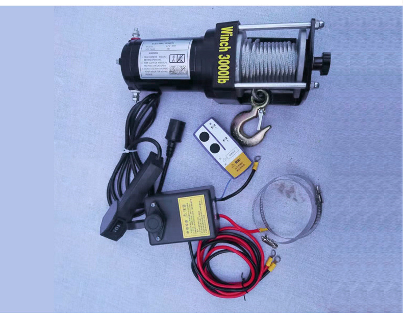 12V3000lbs(무선 이중 사용)