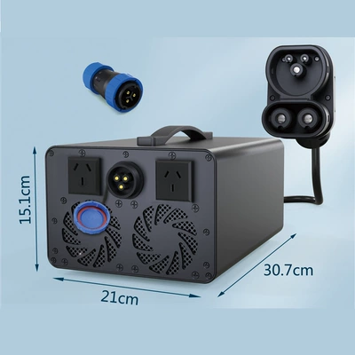 Amazon Aliexpress Hot-Selling Ccs2 Discharge Gun, Split-Type European Standard Discharge Gun, European Standard Dc Power Adapter Ccs2 (Elektrikli avtomobil şarj stansiyaları) - ccs2-au