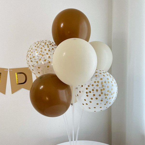 Brand creamy digital solid color children's atmospheric balloon