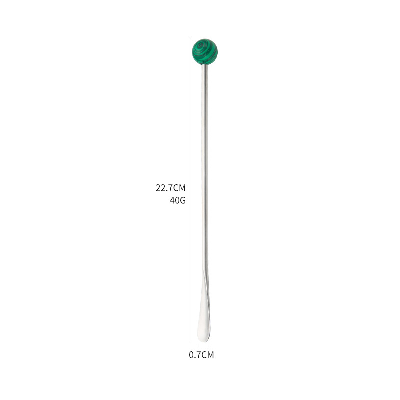 22cm 스푼 말차볼