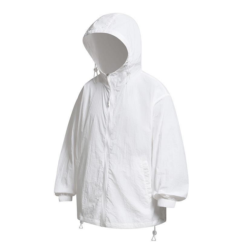 Verano fino al aire libre frío anti-ultravioleta UPF50 ropa de protección solar de pesca suelta ropa de protección solar chaqueta de hombre personalizada image 7