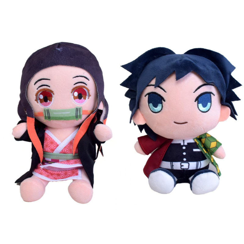 越境売れ筋アニメデーモンスレイヤーぬいぐるみぬいぐるみバッグペンダント漫画ぬいぐるみ人形|undefined