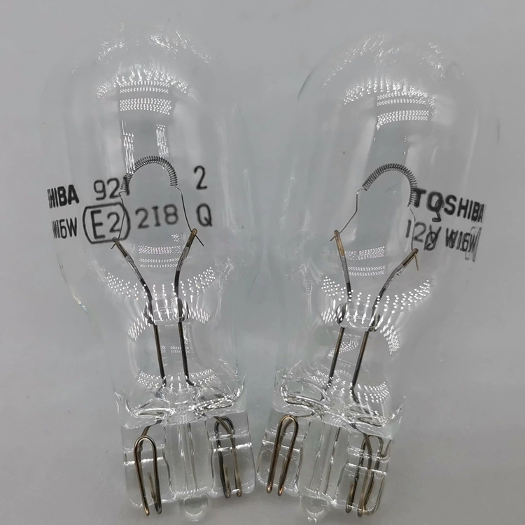 TOSHIBA 921 12V w16w E2 218 A12V 18W JAPAN T15 Toshiba Original Light Burled