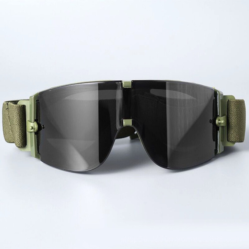 Tactical goggles set, military fan glasses, special forces training glasses, X800 camouflage bag, 3 lenses