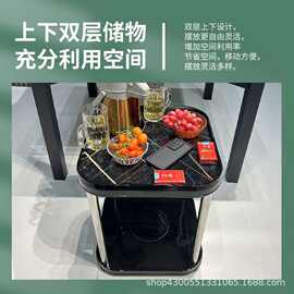 UV11-5麻将桌茶几茶水架棋牌室麻将机旁小茶几烟灰缸水杯架麻将馆