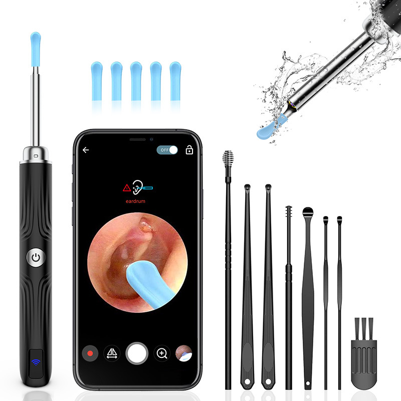 Stuzzicadenti visivo intelligente per bambini, strumento multifunzionale per la pulizia delle orecchie con luce ad alta definizione, vendita calda transfrontaliera_voghion.com