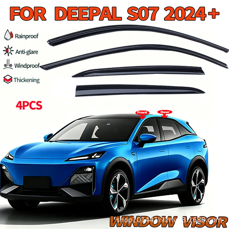 Changan Deepal S7/S07 üçün çərçivəsiz pəncərə yağış qoruyucusu