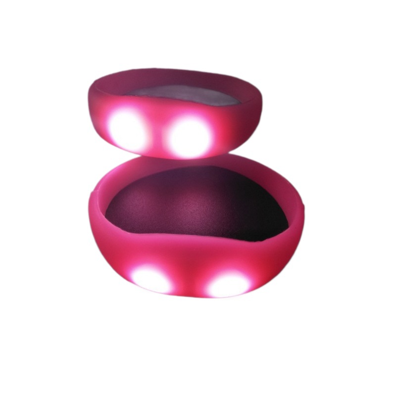 Concierto bar atmósfera de control remoto pulsera luminosa reunión anual empresarial lotería de control de voz led pulsera luminosa