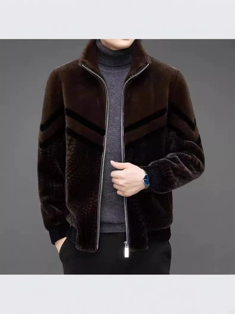 Winter velvet warm jacket for leisure