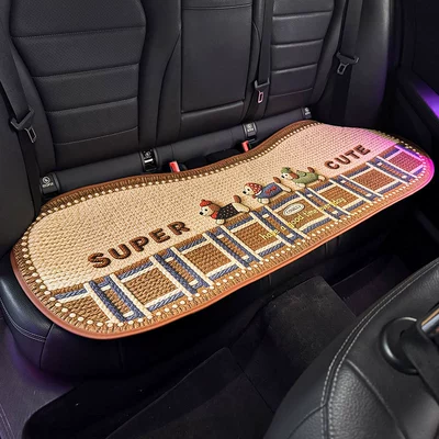 Summer Cooling Pad for Women, Car: Seat cushion, seat cover - three-dachshunds-three-seater